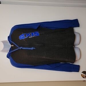 Malibu Axis Wake Research Zip-Up Hoodie, Lightweight, Size Small